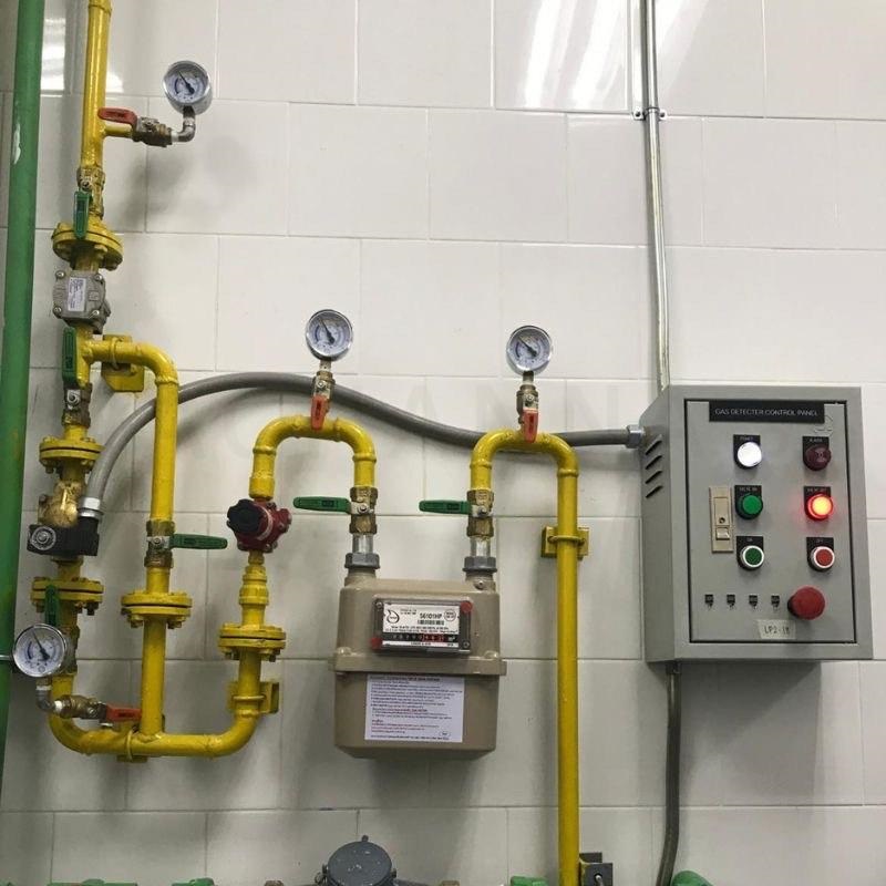 Sistem Alarm Panel Gas